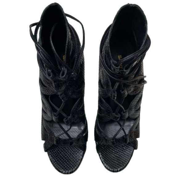 Saint Laurent Tribute Sixteen Black Size 36.5 - Picture 2 of 7